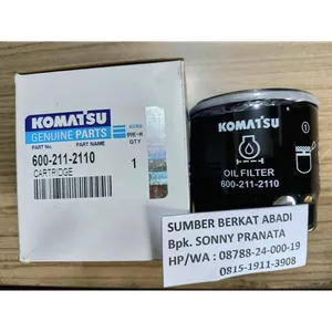 KOMATSU 600-211-2110 OIL FILTER 6002112110 FILTER OLI 600 211… — 3