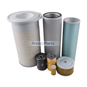 Filter Kit for Komatsu Engine 6D95 Excavator PC200-6 — 2
