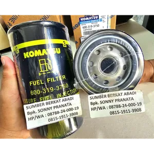 KOMATSU 600-319-3750 FUEL FILTER 6003193750 FILTER SOLAR 600 319 3750 — 3