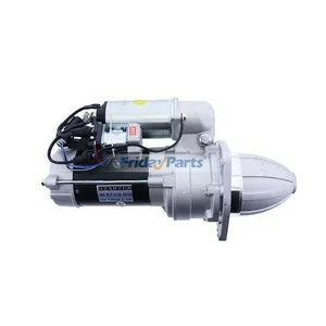 24V 5.5kW 13T Starter Motor 600-813-2520 for Komatsu Engine 4D105-3 6D105-1 Dozer D31A-17 D31Q-17 D31P-17A D31S-17 — 2