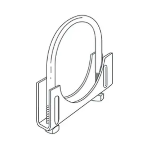 602319 Clark Muffler Clamp Forklift Part