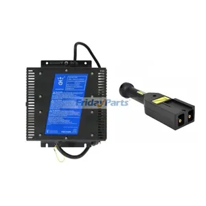 Golf Cart On-Board 48V 18A Battery Charger 913-4800-E5 with Plug 73051-G20 for  E-Z-GO Delta-Q