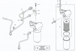Fuel filter / Filtre à gasoil Manitou — 5
