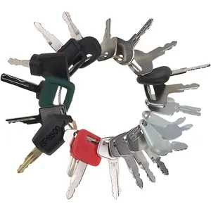 21 Ignition Key for Caterpillar CAT CASE John Deere Volvo JCB Hyster Komatsu and Many More — 3