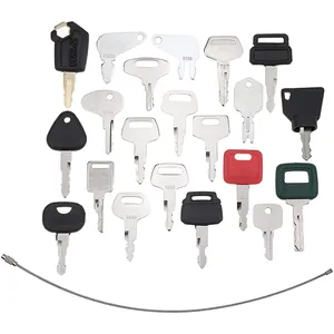 21 Ignition Key for Caterpillar CAT CASE John Deere Volvo JCB Hyster Komatsu and Many More — 7