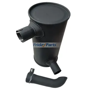 Muffler Silencer 6205-11-5220 for Komatsu Engine 4D95 4D95L-1 Excavator PC60-7 PC70-7 PC100-5 PC120-5 PC130-5