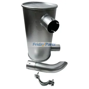Muffler Silencer 6205-11-5330 6204-13-5210 6205-11-5220 for Komatsu Engine 4D95 Excavator PC120-5 PC120-6 PC100-5 PC100-6 PC130-5 PC150-5