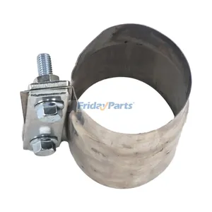 Muffler Clamp 6206-11-5910 for Komatsu Engine 4D95 4D102 6D95 Excavator PC120-5K PC150HD-5K PC180LC-5K PC200-6 PC210-6 PC200LC-6 PC250LC-6L — 2