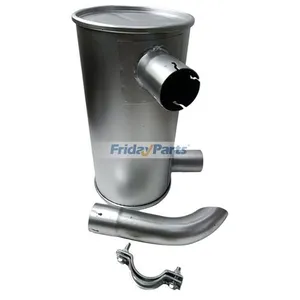 Muffler Silencer 6207-11-5310 for Komatsu Engine S6D95L-1GG Excavator PC150-5 PC120-5K PC130-5K PC150HD-5K — 6