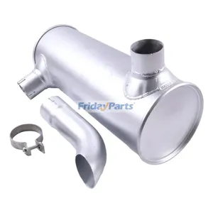 Muffler Silencer 6209-11-5221 6209-11-5220 for Komatsu Engine 6D95 Excavator PC220-5 PC220-5C PC220LC-5 PC220LC-5C — 3