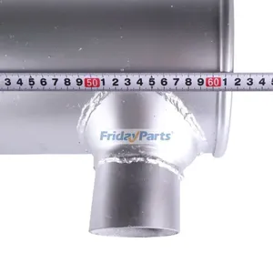 Muffler Silencer 6209-11-5221 6209-11-5220 for Komatsu Engine 6D95 Excavator PC220-5 PC220-5C PC220LC-5 PC220LC-5C — 6