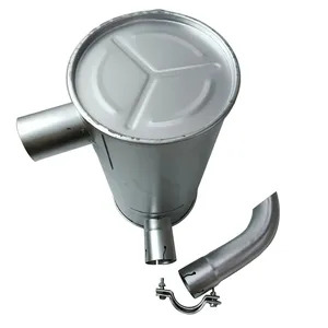 Muffler Silencer 6271-11-5210 for Komatsu Engine SAA4D95LE-5A Excavator PC118MR-8 PW118MR-8 PC138US-8 PC138USLC-8 — 3
