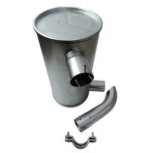 Muffler Silencer 6271-11-5210 for Komatsu Engine SAA4D95LE-5A Excavator PC118MR-8 PW118MR-8 PC138US-8 PC138USLC-8