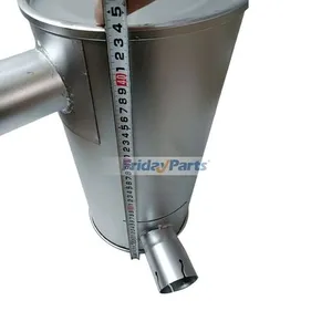 Muffler Silencer 6271-11-5210 for Komatsu Engine SAA4D95LE-5A Excavator PC118MR-8 PW118MR-8 PC138US-8 PC138USLC-8 — 7