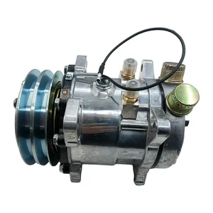 12V SD5H11 A/C Compressor 6332 for Alfa Romeo Milano 1987-1989 Ford John Deere Tractor TN70VA TN85FA