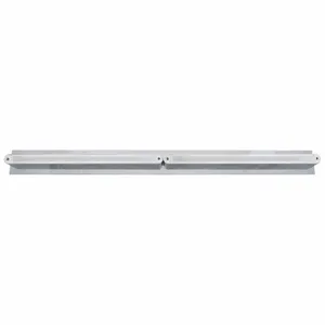 Chrome Top Mud Flap Plate With Two 24 LED 12" GloLight Bars - Red LED/Clear Lens (Each) — 3