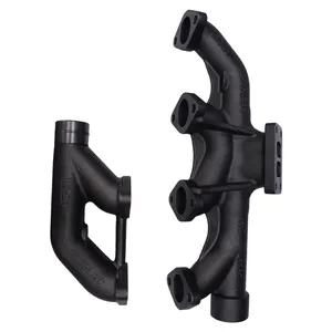 Exhaust Manifold Long 3964070 + Short 3937477 for Cummins Engine 8.3 8.9 8.3C QSC ISC ISL QSL L8.9 — 3