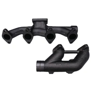 Exhaust Manifold Long 3964070 + Short 3937477 for Cummins Engine 8.3 8.9 8.3C QSC ISC ISL QSL L8.9 — 4