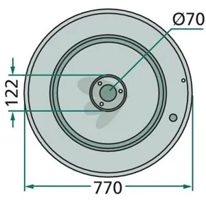Sliding plate - 478038