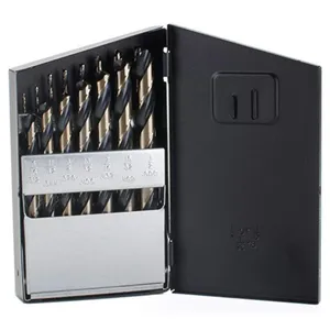 Norseman 15pc 1/16-1/2" Black & Gold Bit Set