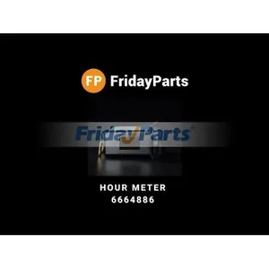 Hour Meter 6664886 for Bobcat Mini Excavator 220 231 316 319 320 321 322 323 324 325 328 331 334 337 341 418 E08 E10 E14 E16 — 6