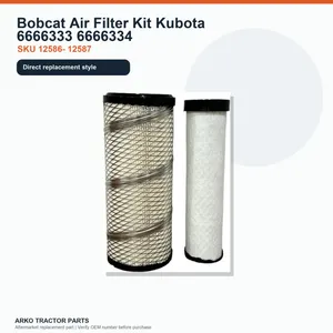 Bobcat Air Filter Kit Kubota 6666333 6666334 — 2