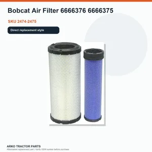 Bobcat Air Filter 6666376 6666375 — 2