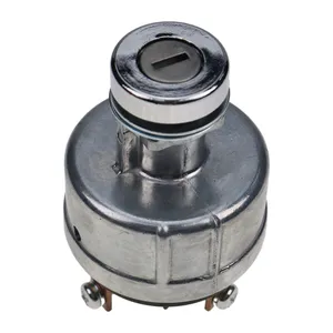 Ignition Starter Switch with 2 Keys for Kubota Engine D1005 D1105 D1703 D905 D722 V2203 V1505 Tractor B5100 B6100 B7100 — 3
