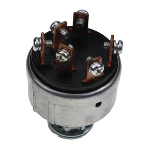 Ignition Starter Switch with 2 Keys for Kubota Engine D1005 D1105 D1703 D905 D722 V2203 V1505 Tractor B5100 B6100 B7100 — 2