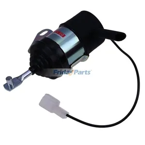 Fuel Shut Off Solenoid 6670776 for Kubota D722 D902 Bobcat 316 319 320 321 E08 E10 E14 E16 MT50 MT52 MT55 MT85 453 463 — 3
