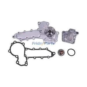 Thermostat & Housing & Water Pump 6684225 6653948 6674167 for Kubota D1703… — 2