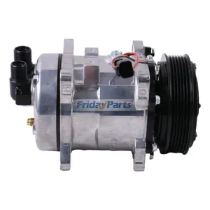 SD5H11 A/C Compressor 6698590 for Bobcat Telehandler T40140 T40180 TL360 TL470 TL470HF — 7