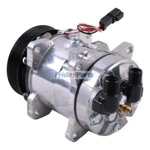 SD5H11 A/C Compressor 6698590 for Bobcat Telehandler T40140 T40180 TL360 TL470 TL470HF — 5