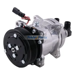 SD5H11 A/C Compressor 6698590 for Bobcat Telehandler T40140 T40180 TL360 TL470 TL470HF — 4