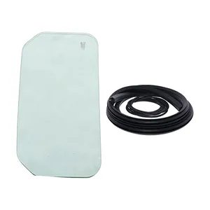 Rear Glass Window Kit 6717874 6665568 6554149 for Bobcat 751 753 863 873 S100 S175 S185 S205 S300 T140 T190 T250 — 2