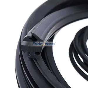 Rear Glass Window Kit 6717874 6665568 6554149 for Bobcat 751 753 863 873 S100 S175 S185 S205 S300 T140 T190 T250 — 6