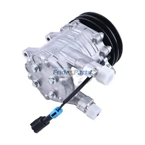TM-08 Air Conditioning Compressor 6733655 for Bobcat Loader A220 A300 S150 S160 S175 S185 S205 S220 S250 S300 S330 — 3