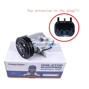 TM-08 Air Conditioning Compressor 6733655 for Bobcat Skid Steer Loader 773 863 864 873 883 963 — 2