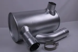 Aftermarket Muffler 6738-11-5510 for Komatsu PC200-7 PC200LC-7 PC210LC-7 PC220-7 PC220LC-7 — 2