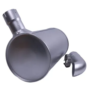 Muffler Silencer 6738-11-5520 for Komatsu Engine 6D102 Excavator PC200-7 PC220-7 PC210-7 PC240-7 PC228-3 PC230-7 PW180-7 — 6