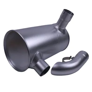 Muffler Silencer 6738-11-5520 for Komatsu Engine 6D102 Excavator PC200-7 PC220-7 PC210-7 PC240-7 PC228-3 PC230-7 PW180-7 — 7