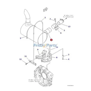 Muffler Silencer 6738-11-5520 for Komatsu Engine 6D102 Excavator PC200-7 PC220-7 PC210-7 PC240-7 PC228-3 PC230-7 PW180-7 — 8