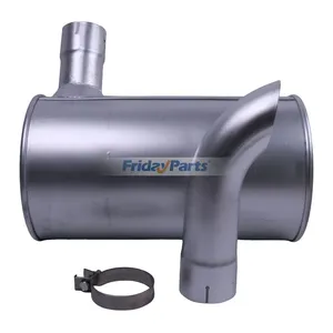 Muffler Silencer 6738-11-5520 for Komatsu Engine 6D102 Excavator PC200-7 PC220-7 PC210-7 PC240-7 PC228-3 PC230-7 PW180-7
