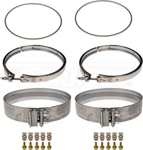 Dayton Parts 674-9037 Diesel Particulate Filter Gasket And Clamp Kit — 4