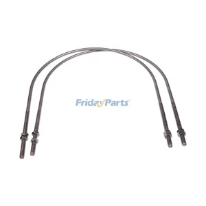 2Pcs U-Bolt 6754-11-5940 for Komatsu Engine 6D107 Excavator PC200-8 PC200LC-8 PC210-8 PC210LC-8 PC220-8 PC220LC-8 PC240LC-8 PC300-8