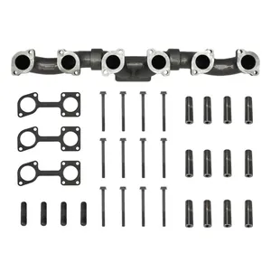Pai 681125 Exhaust Manifold Kit With Straight Turbo Mounting