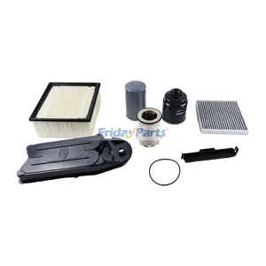Air Oil Fuel & Crankcase CCV Filter Kit for Dodge Ram 2500 3500 4500 5500 6.7L L6 2013-2017