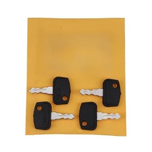4 Pcs Ignition Key 68920 PL501-68920 For Kubota B26 BX1850D BX1860 BX1870 BX1870-1 BX2350D BX2360 BX2370 BX2370-1 BX24D BX25 BX25DLB BX25DLB-1