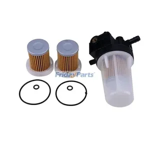 Fuel Filter Assembly & 2 Pcs Filter 6A320-58862 6A320-58830 for Kubota Tractor B2410 B2710 L2800 L3400 RTV-X1100CR — 3