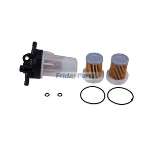 Fuel Filter Assembly & 2 Pcs Filter 6A320-58862 6A320-58830 for Kubota Tractor B2410 B2710 L2800 L3400 RTV-X1100CR — 4